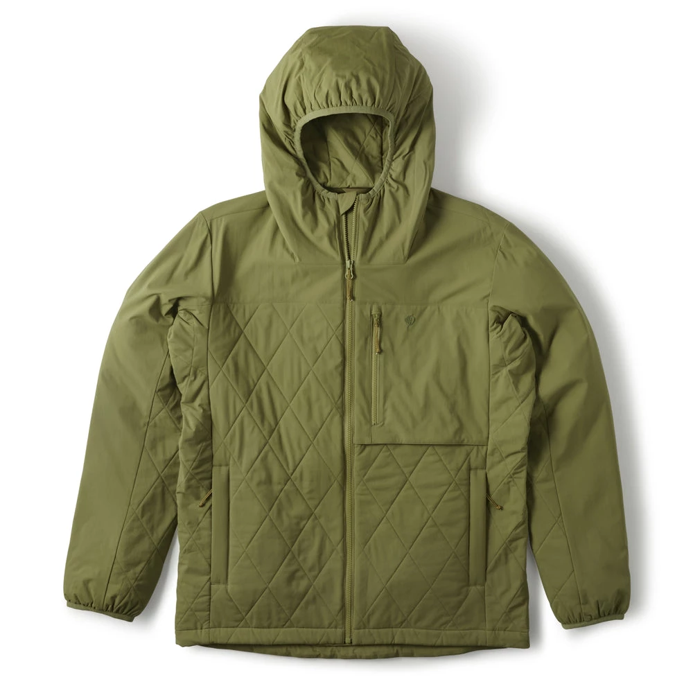 Budget 🔔 Duck Camp Airflow Insulated Hoodie - Military Green 💯