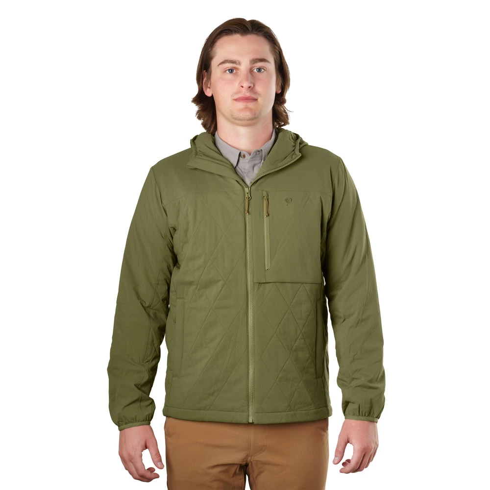 Budget 🔔 Duck Camp Airflow Insulated Hoodie - Military Green 💯 - Image 2
