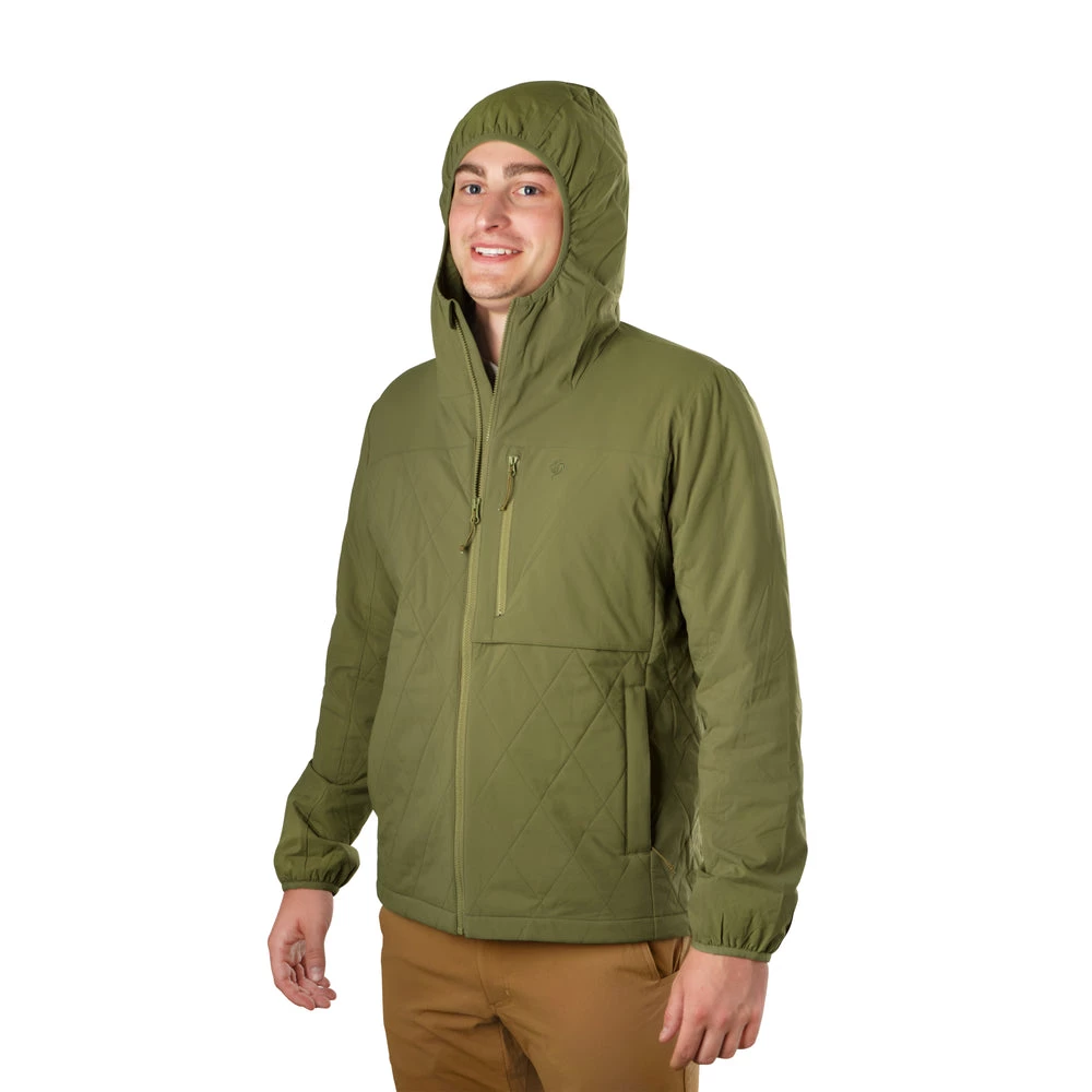 Budget 🔔 Duck Camp Airflow Insulated Hoodie - Military Green 💯 - Image 3
