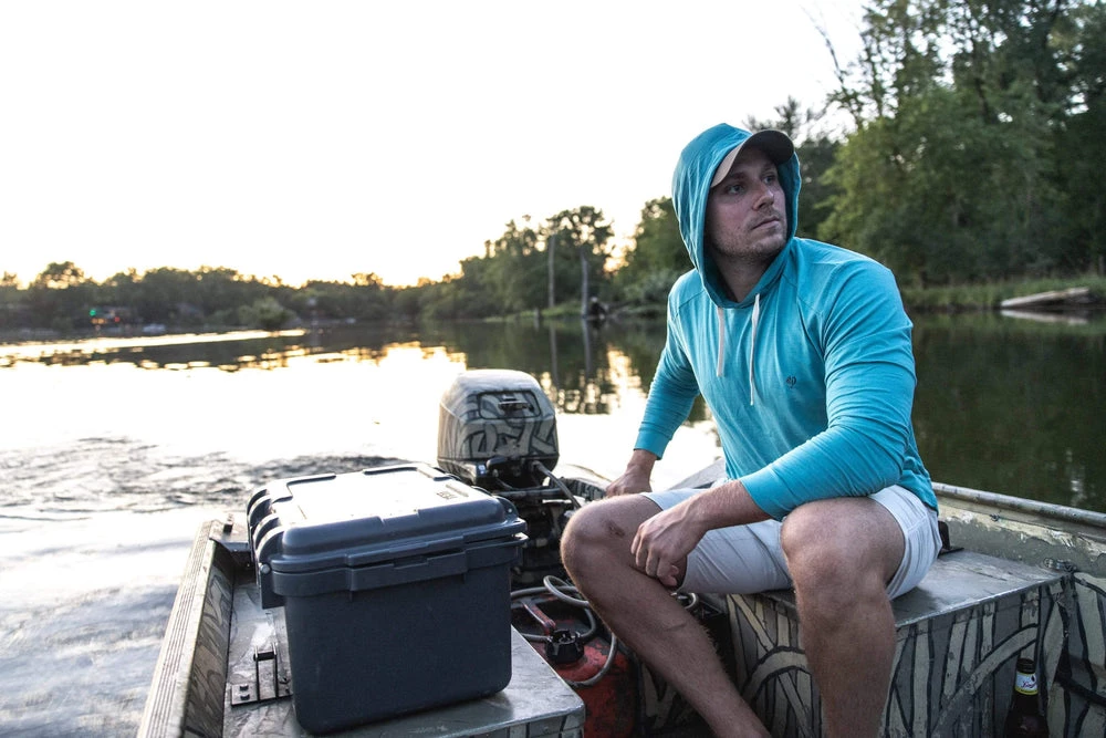 Coupon β¨ Duck Camp Original Bamboo Hoodie - Blue Water π₯° - Image 5
