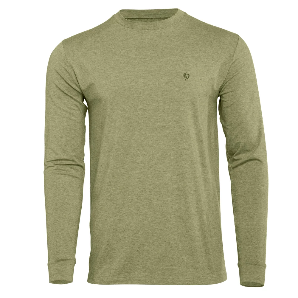 New β Duck Camp Original Bamboo Crew - Heathered Military Green β¨