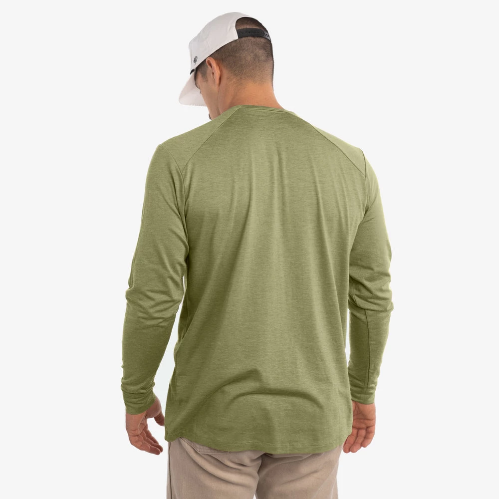 New β Duck Camp Original Bamboo Crew - Heathered Military Green β¨ - Image 4