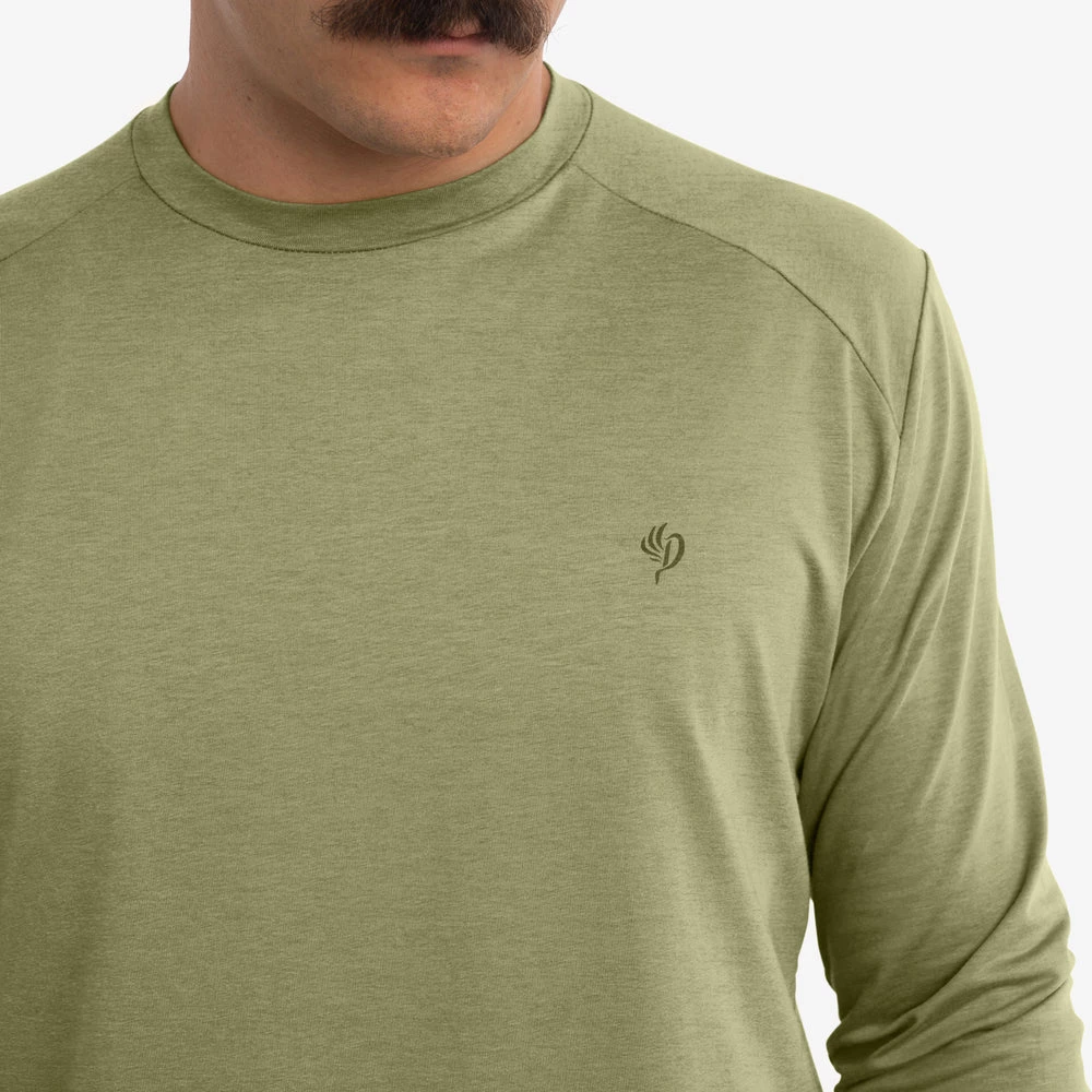 New β Duck Camp Original Bamboo Crew - Heathered Military Green β¨ - Image 3
