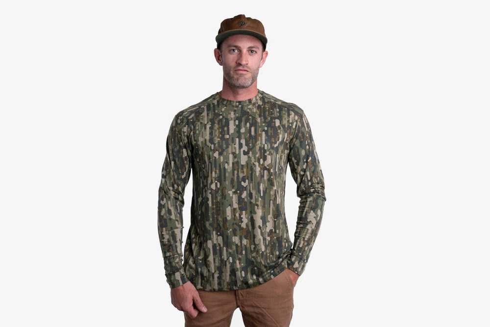 Wholesale β Duck Camp Original Bamboo Crew - Woodland β - Image 4