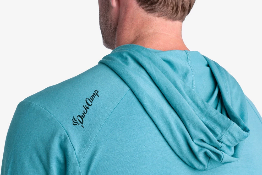 Coupon β¨ Duck Camp Original Bamboo Hoodie - Blue Water π₯° - Image 3