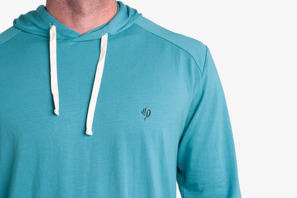 Coupon β¨ Duck Camp Original Bamboo Hoodie - Blue Water π₯° - Image 4