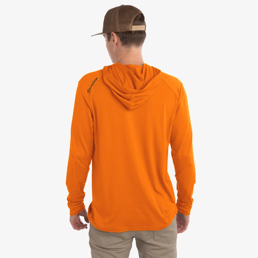 Best reviews of ๐ฅ Duck Camp Original Bamboo Hoodie - Blaze Orange ๐ - Image 4