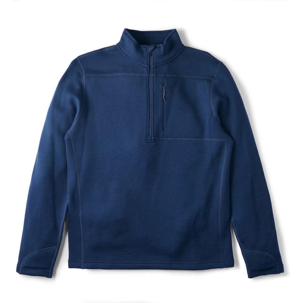 Outlet ๐ Duck Camp Barnburner 1/4 Zip - Faded Navy ๐
