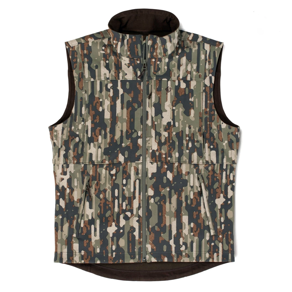 Brand new ๐ Duck Camp Contact Softshell Vest - Woodland โ