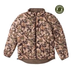 Brand new 👍 Duck Camp DryDown Jacket Reversible - Pin Oak/Wetland 👏