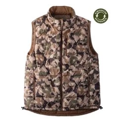 Coupon ⌛ Duck Camp DryDown Vest - Reversible - Pintail / Wetland 🥰