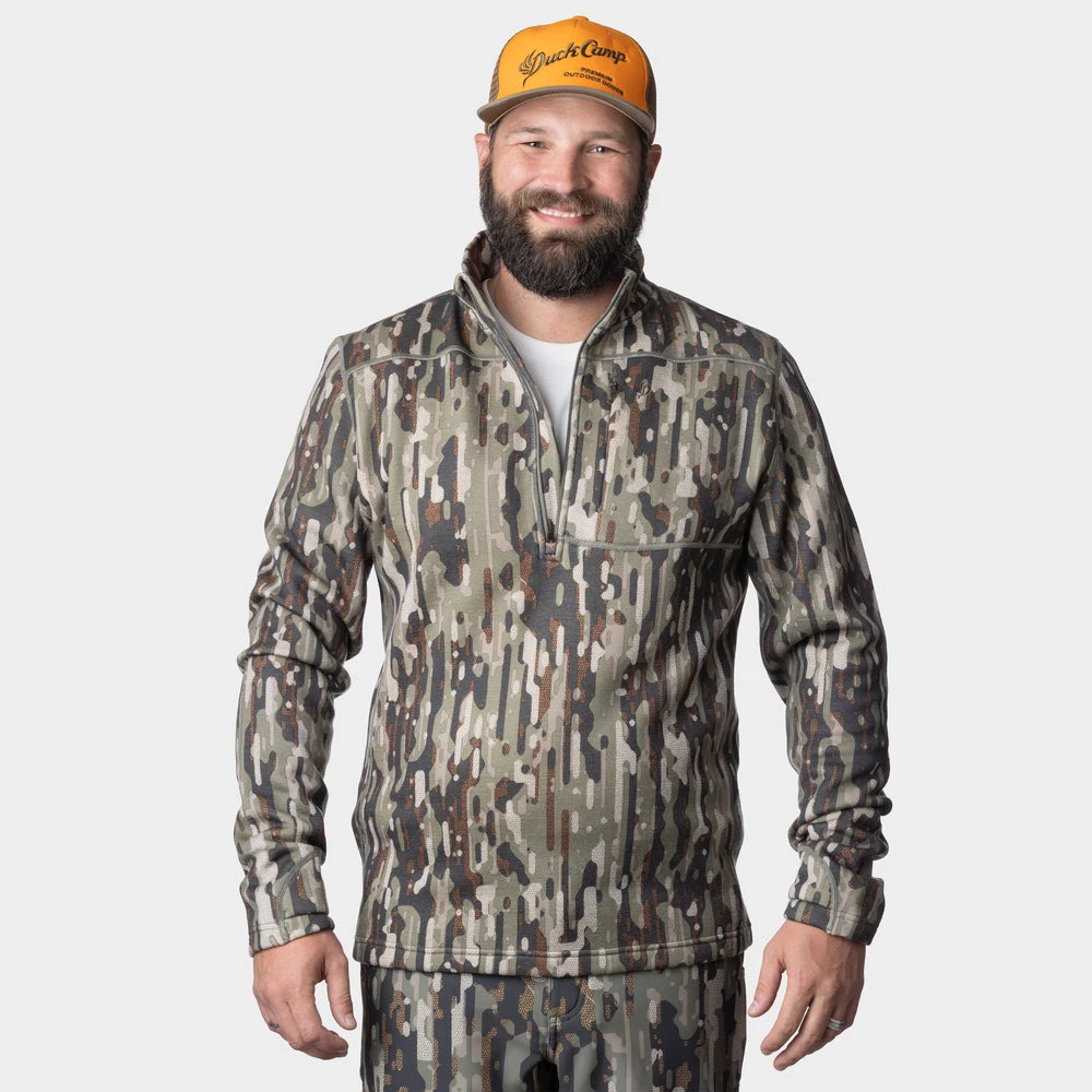 Best Pirce 🎁 Duck Camp Barnburner 1/4 Zip - Woodland ✨ - Image 4