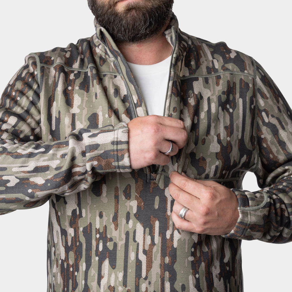 Best Pirce 🎁 Duck Camp Barnburner 1/4 Zip - Woodland ✨ - Image 3