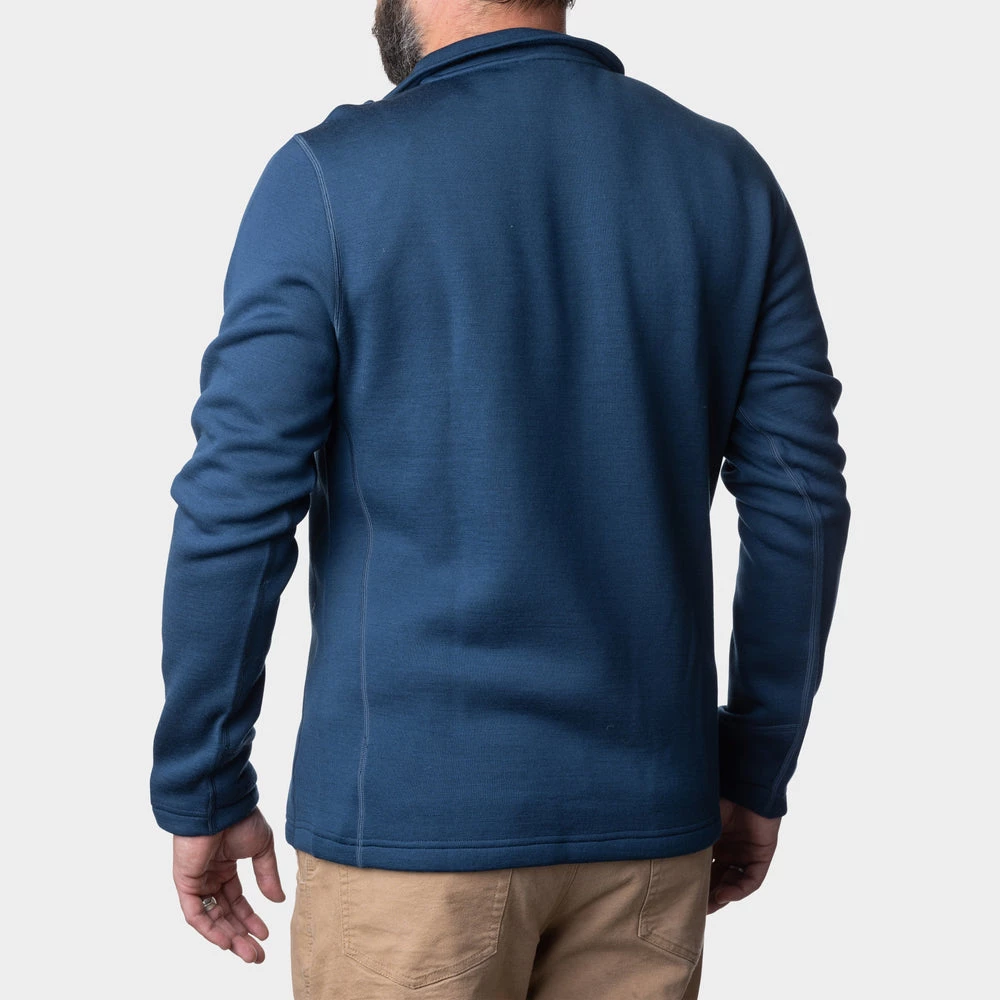 Outlet ๐ Duck Camp Barnburner 1/4 Zip - Faded Navy ๐ - Image 3