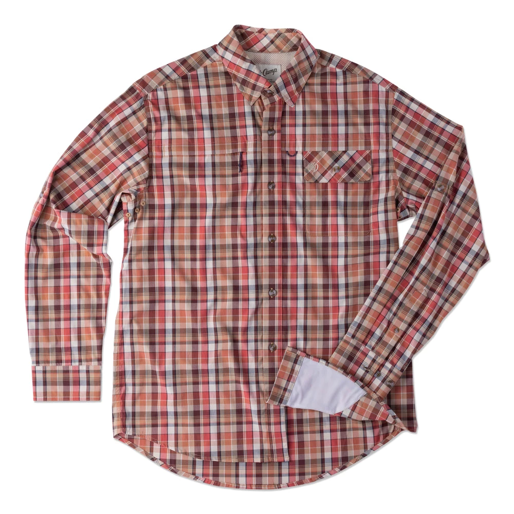 Wholesale ๐ฅฐ Duck Camp Signature Fishing ๐ Shirt - Long Sleeve - Copper River Plaid ๐ - Image 2