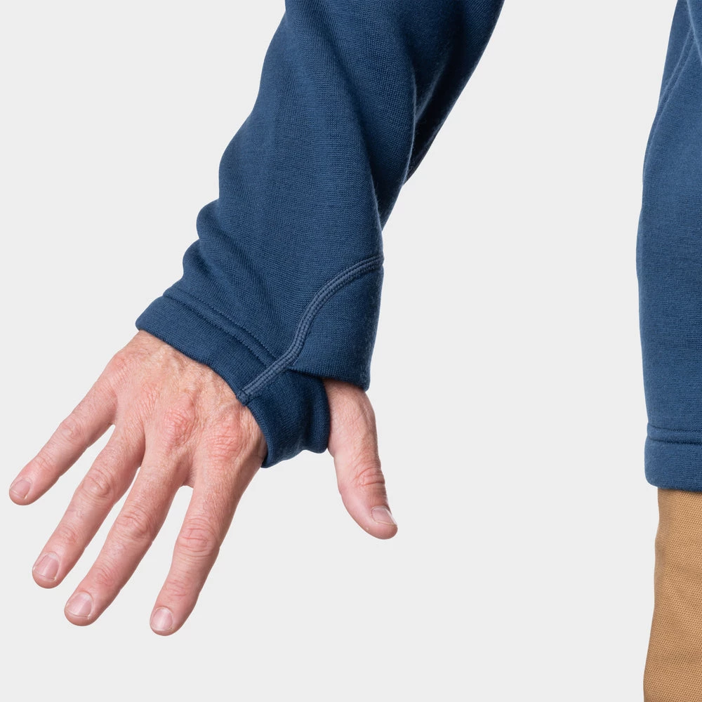 Outlet ๐ Duck Camp Barnburner 1/4 Zip - Faded Navy ๐ - Image 4