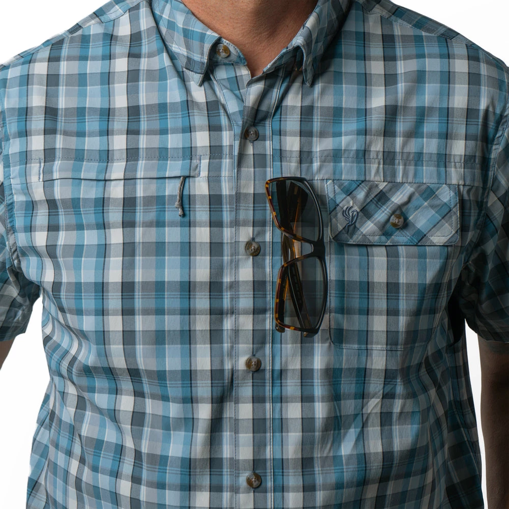 Best Pirce ๐ Duck Camp Signature Fishing ๐ Shirt - Short Sleeve - Pickwick Plaid ๐ฅ - Image 5