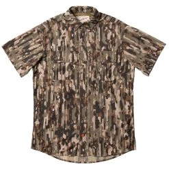Deals ⌛ Duck Camp Lightweight Hunting 👚 Shirt - Short Sleeve - Woodland ✨