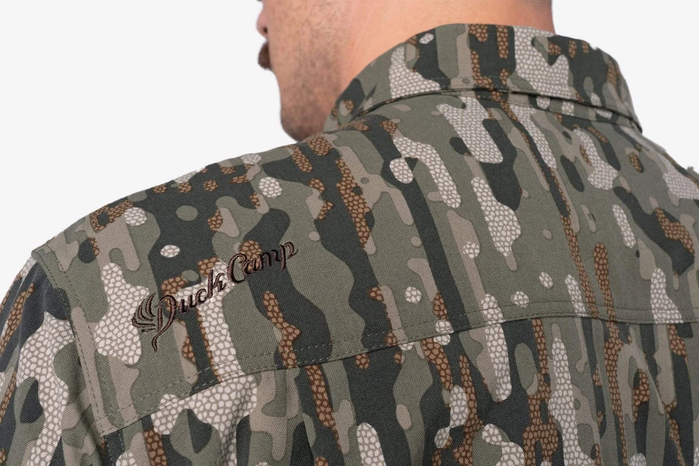 Cheap 🌟 Duck Camp Midweight Hunting 👚 Shirt - Woodland ⌛ - Image 6
