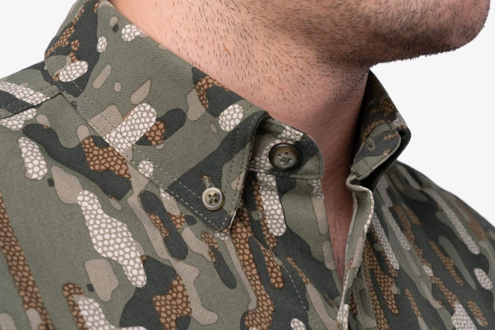 Cheap 🌟 Duck Camp Midweight Hunting 👚 Shirt - Woodland ⌛ - Image 7