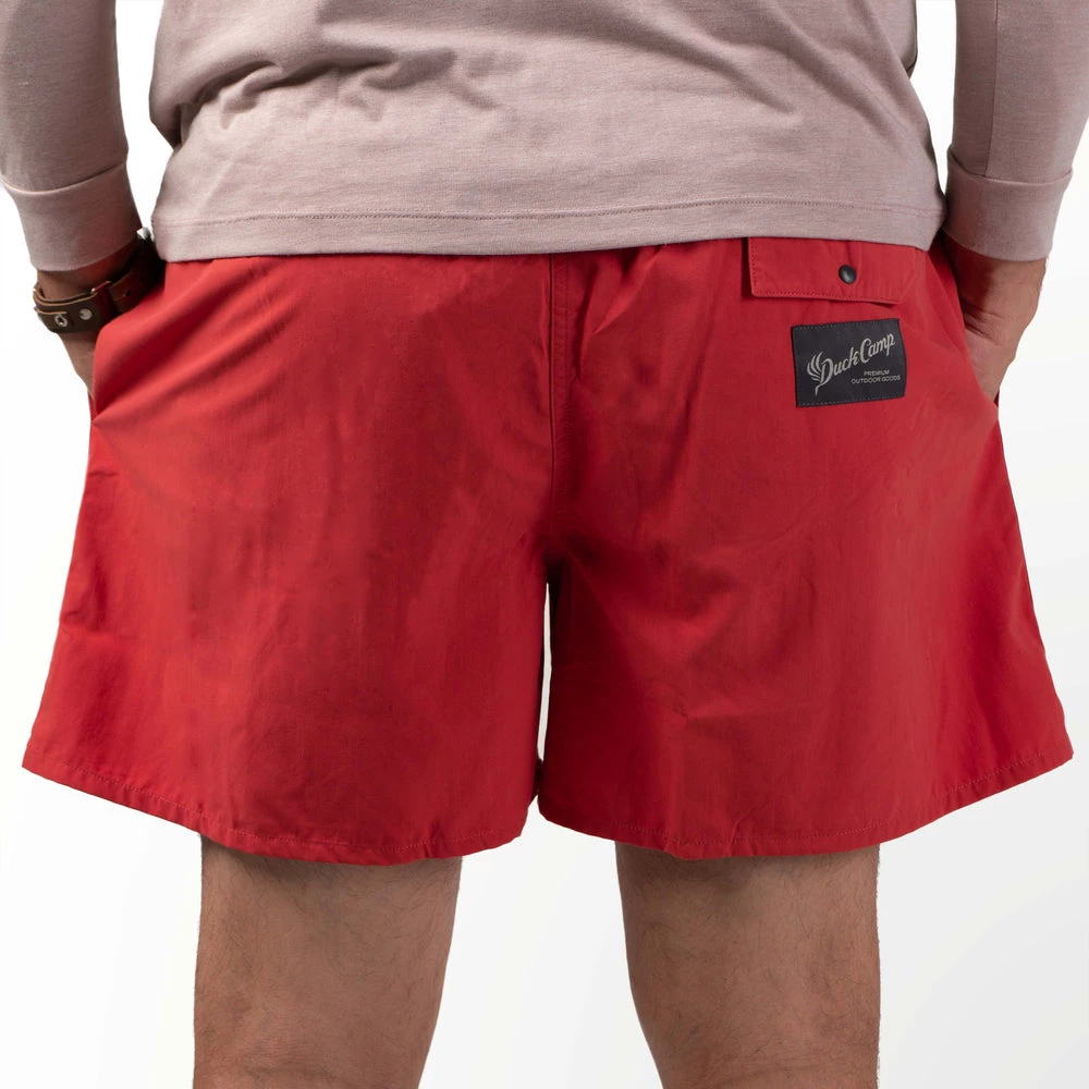Deals ✨ Duck Camp Scout Shorts 5" - Snapper Red 😀 - Image 5