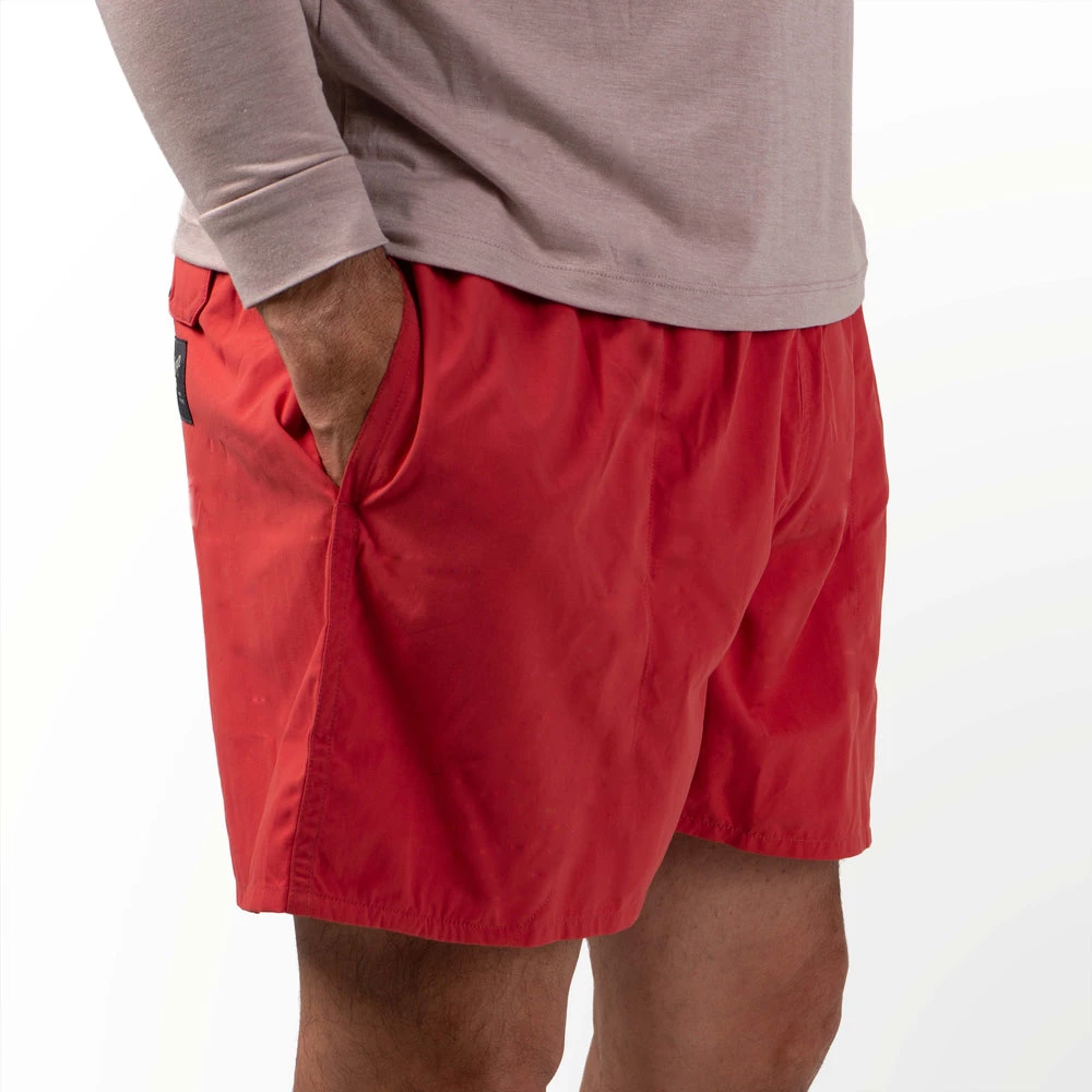 Deals ✨ Duck Camp Scout Shorts 5" - Snapper Red 😀 - Image 3