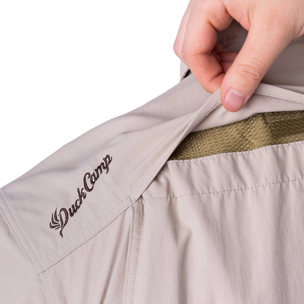 Cheapest 🤩 Duck Camp Lightweight Hunting 👚 Shirt - Short Sleeve - Bone 🔔 - Image 7