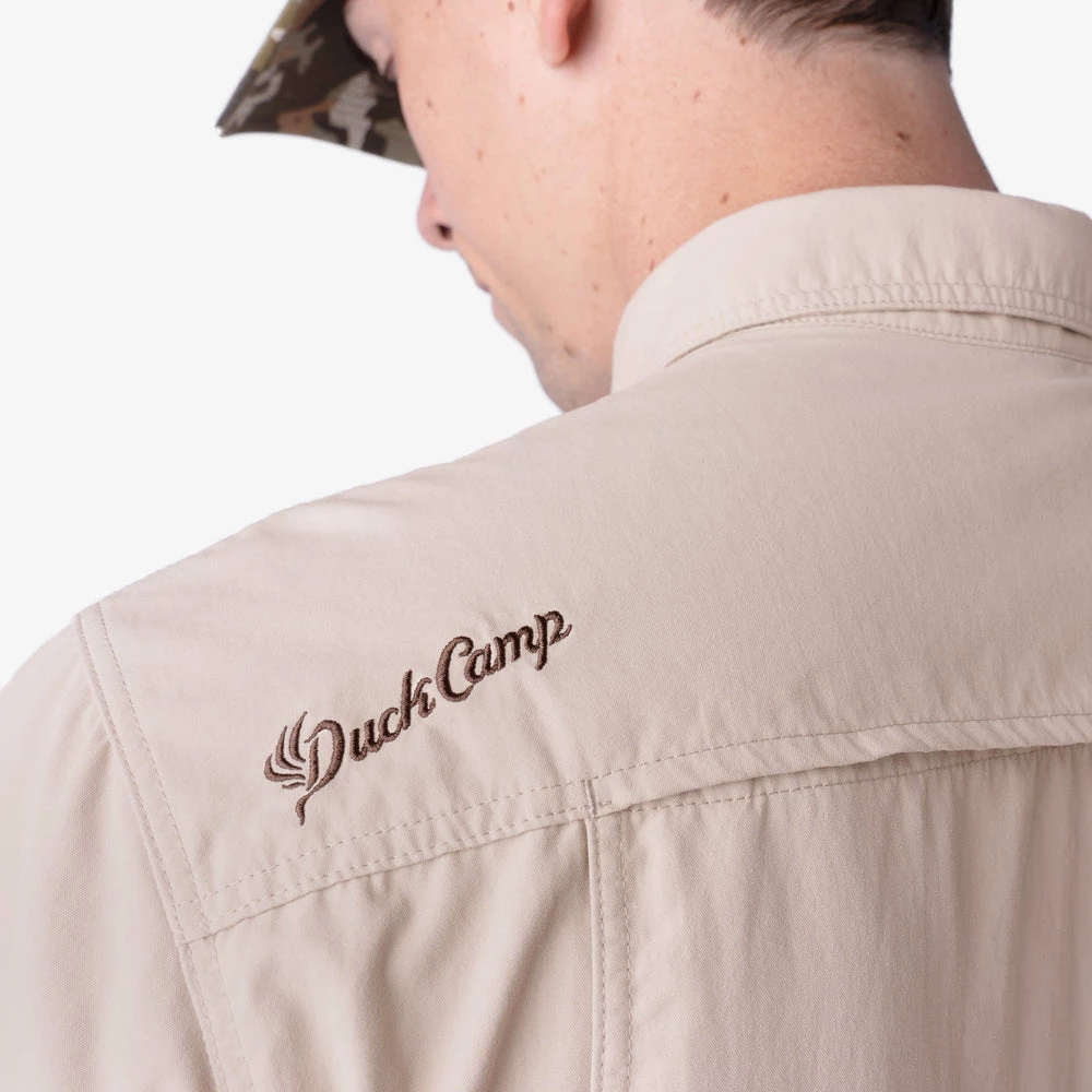 Cheapest 🤩 Duck Camp Lightweight Hunting 👚 Shirt - Short Sleeve - Bone 🔔 - Image 5
