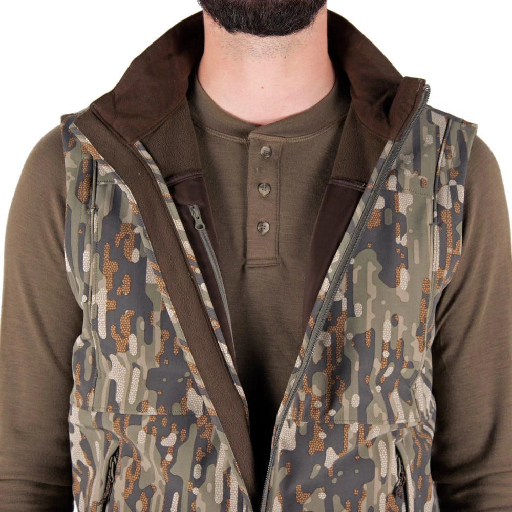 Brand new ๐ Duck Camp Contact Softshell Vest - Woodland โ - Image 3