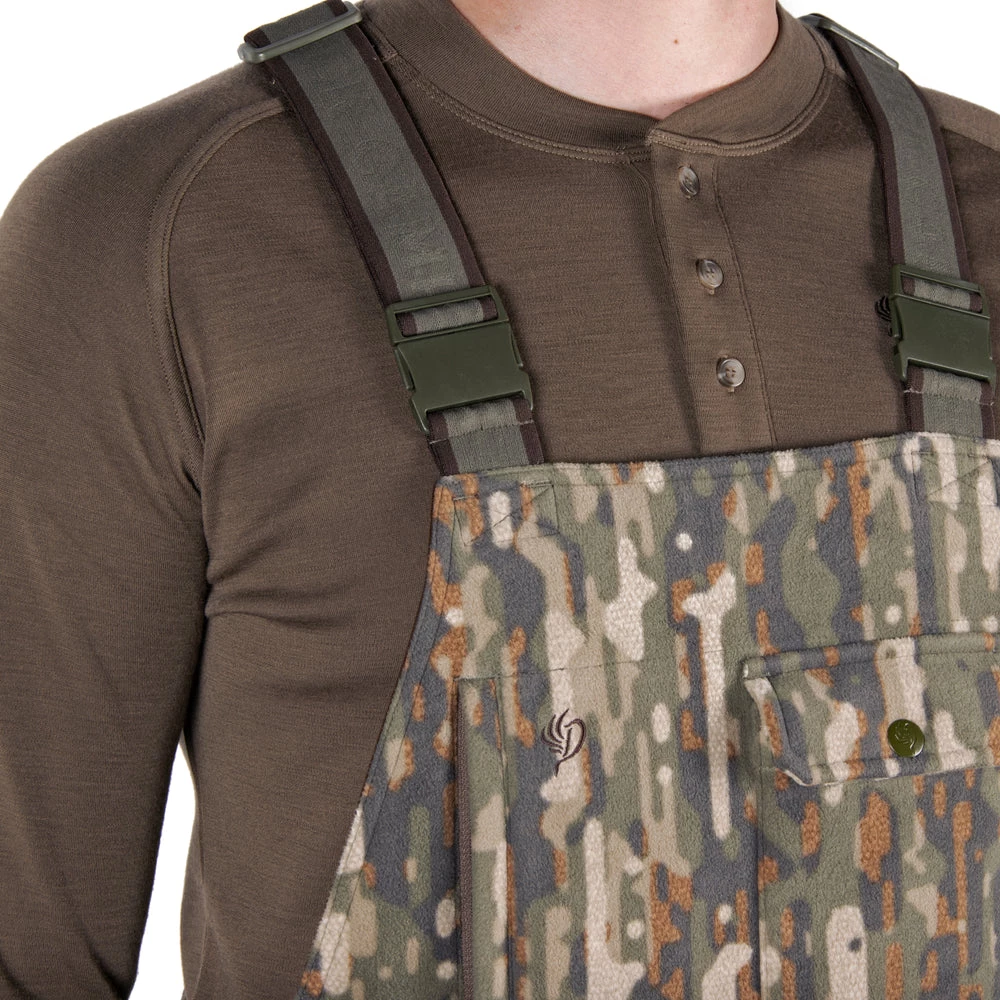 Best Pirce โ Duck Camp Vantage 3L Fleece Bib - Woodland โ - Image 4