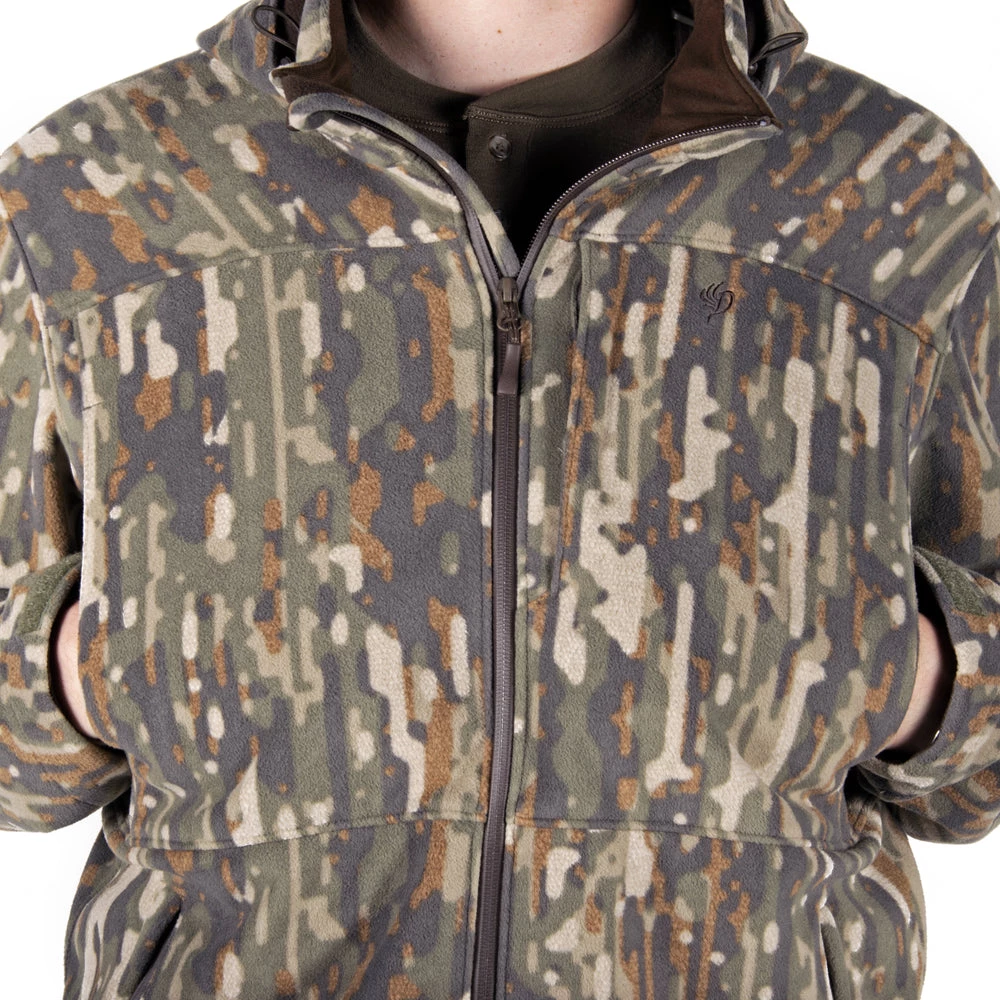 Budget 🔔 Duck Camp Vantage 3L Fleece Jacket - Woodland ✨ - Image 2