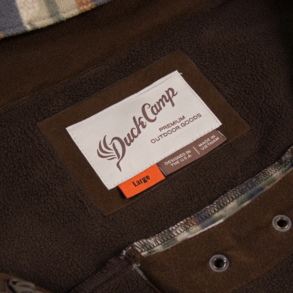 Budget 🔔 Duck Camp Vantage 3L Fleece Jacket - Woodland ✨ - Image 7