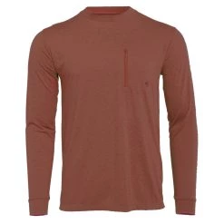 Coupon 🥰 Duck Camp Lightweight Bamboo Crew - Rust Brown 😉