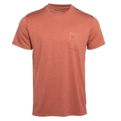 Best Pirce 🤩 Duck Camp Lightweight Bamboo Pocket Tee - Picante 🌟