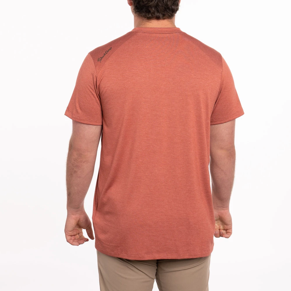 Best Pirce ๐คฉ Duck Camp Lightweight Bamboo Pocket Tee - Picante ๐ - Image 3