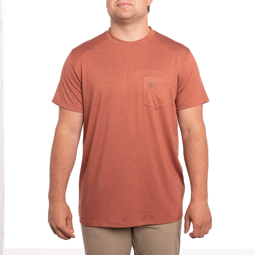 Best Pirce ๐คฉ Duck Camp Lightweight Bamboo Pocket Tee - Picante ๐ - Image 2