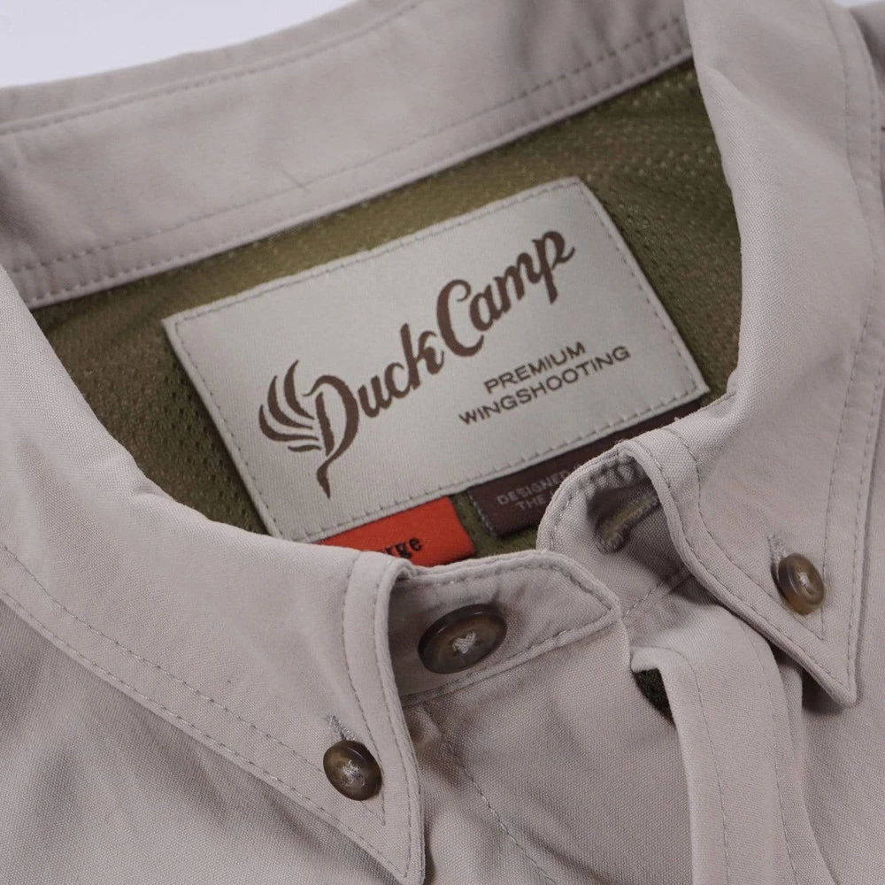 Cheapest 🤩 Duck Camp Lightweight Hunting 👚 Shirt - Short Sleeve - Bone 🔔 - Image 6